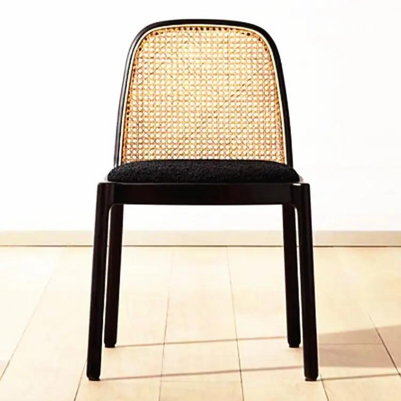 Tonnara Nordic Rattan & Wood Dining Chair