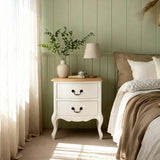 The Seine Bedside Table with Drawers