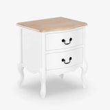 The Seine Bedside Table with Drawers