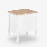 The Seine Bedside Table with Drawers