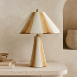 Athol Ceramic Lamp White in a premium Mediterranean interior