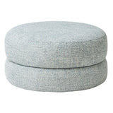Original CTC product image of the Bianca Round Boucle Ottoman
