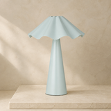 Dawson ceramic lamp in warm beige Elara studio