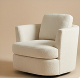 Original CTC angle view of Elara Cloud Swivel Chair
