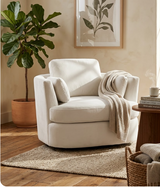 Original CTC lifestyle image of Elara Cloud Swivel Chair