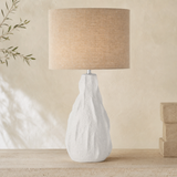 Etna Ceramic Table Lamp in a premium Mediterranean interior