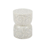 Original CTC product image of Pavia Leather & Timber Stool
