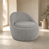 Fenice Curved Chair in a premium Mediterranean interior