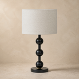 Mayer Metal Table Lamp in warm beige Elara studio