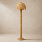 Mia floor lamp in warm beige Elara studio