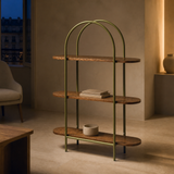 Moreno shelf unit in a refined evening interior