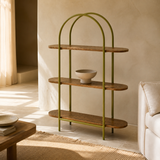 Moreno shelf unit in a premium Mediterranean living room