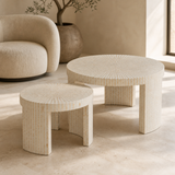 Nassau Inlay Nesting Tables set of 2 from an alternate angle