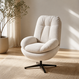 Noa Desert swivel chair from an alternate angle