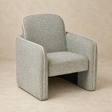 Nova Accent Chair in warm beige Elara studio