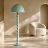 Ormond floor lamp in premium Mediterranean living room