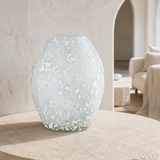 Playa glass vessel in a premium Mediterranean lifestyle interior