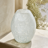 Playa glass vessel from an alternate angle
