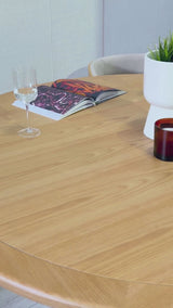 The Baobab Wood Round Dining Table