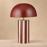 Raya Metal Lamp 2 in the Elara beige studio