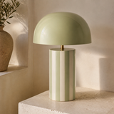 Raya Metal Lamp Charcoal alternate three-quarter angle
