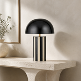 Raya Metal Lamp Navy in a premium Mediterranean interior