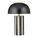 Raya Metal Lamp Navy — designer table lamp for bedroom and living room