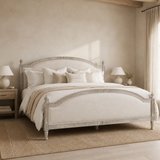 Regal Queen Margrethe double bed in a sunlit Mediterranean bedroom