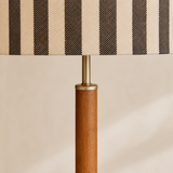 Rochford Metal Table Lamp Natural construction close-up