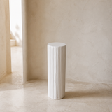 Roma Display Plinth Petite in a premium Mediterranean interior