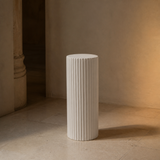 Roma Display Plinth Petite in an evening European interior