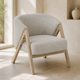 Solara chair in a sunlit Mediterranean minimalist interior
