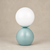 Terra Metal Lamp Pale Blue — Elara beige studio