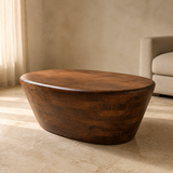 The Arlo Curved Coffee Table alternate lifestyle angle