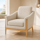 The Sierra Artisan Chair in a premium Mediterranean interior