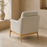 The Sierra Artisan Chair rear three-quarter view