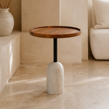Tivoli side table in a premium Mediterranean interior