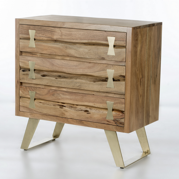3 Rivers Chest of Drawers Sideboard Wood Home Furniture