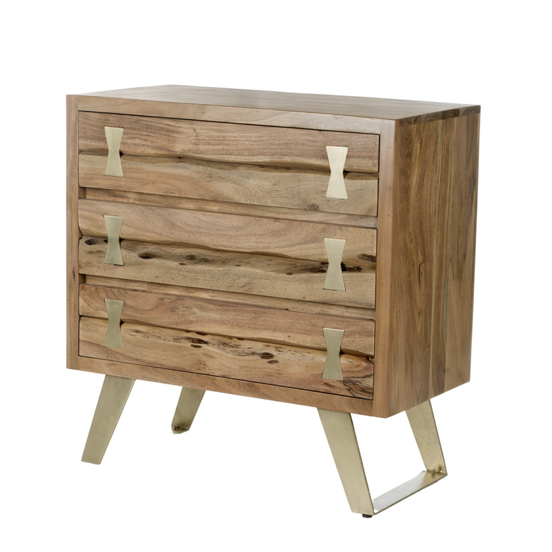 3 Rivers Chest of Drawers Sideboard Wood Home Furniture