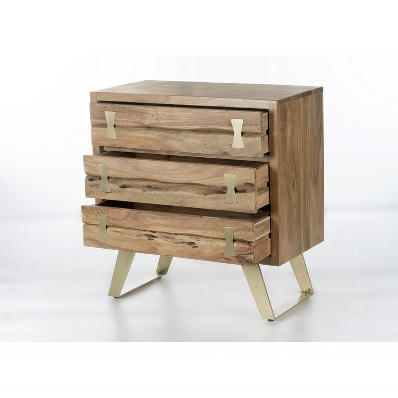 3 Rivers Chest of Drawers Sideboard Wood Home Furniture