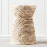 Alona Beach Timber Stool Natural