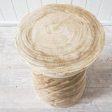 Alona Beach Timber Stool Natural