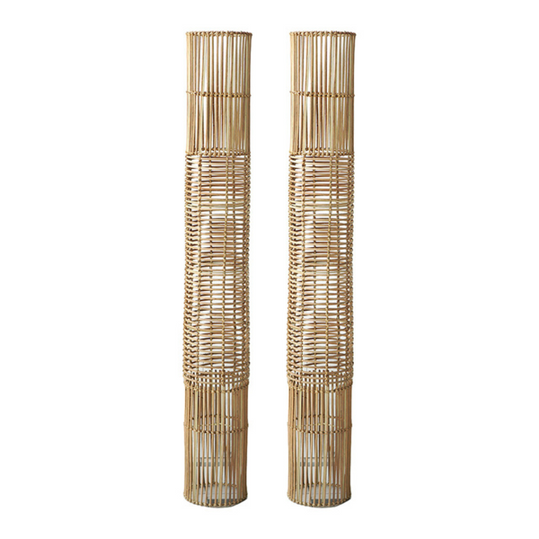 Raja Ampat Floor Rattan Lamp
