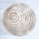 Bukittinggi Timber Stool side view Natural - My Home Design AU