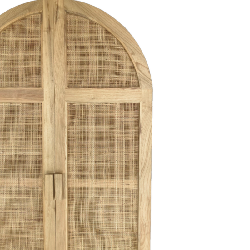 Dublin Arch Ratan Cabinet  Living Room & Bedroom (6838974251190)