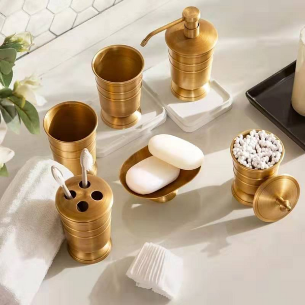 Egypt Collection Bathroom Set 5 Pieces (7117146652854)