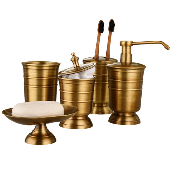Egypt Collection Bathroom Set 5 Pieces (7117146652854)