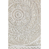Erawan Falls Carved Wood Panel & Bed Headboard