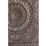 Erawan Falls Carved Wood Panel & Bed Headboard