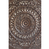 Erawan Falls Carved Wood Panel & Bed Headboard